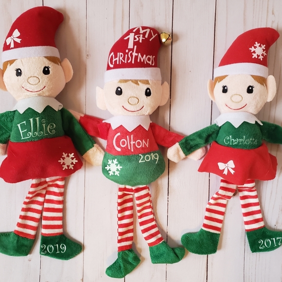 Personalized Elf Custom Plush Christmas Elves - Picture 2 of 8